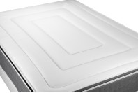 Ensemble Matelas Sommier 160x200 cm - Sommier Gris (en kit) - Vingt-Six PLUS Ensemble Matelas Sommier 160x200 cm - Sommier Gris (en kit) - Vingt-Six PLUS