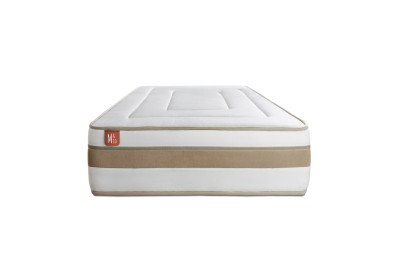 Matelas 90x200 cm Ressorts ensachés et Mémoire de forme - Le Raffiné