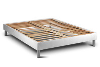Pack lit complet 160x200 cm - Matelas + Sommier Blanc (en kit) + 2 oreillers + Couette - Vital Power Zen Pack lit complet 160x200 cm - Matelas + Sommier Blanc (en kit) + 2 oreillers + Couette - Vital Power Zen