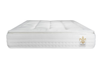 Matelas 200x200 cm Ressorts ensachés et Mémoire de forme - Vingt-Huit PLUS