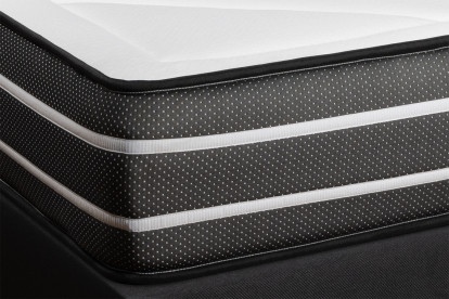 Matelas 90x200 cm Ressorts ensachés et Mémoire de forme - Exclusive