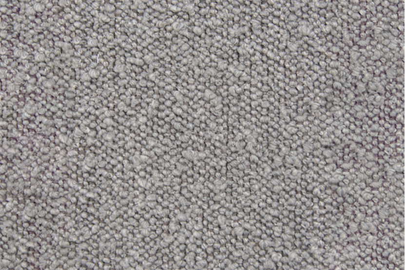 Lit 2x100x200 cm avec Tête de lit à lignes - Tissu Bouclette