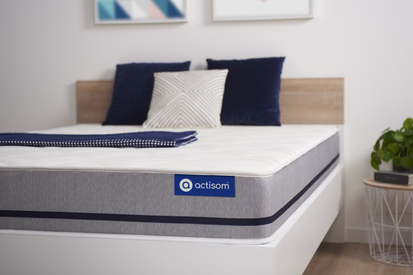 Matelas 80x200 cm Latex et mémoire de forme - Actilatex Soft