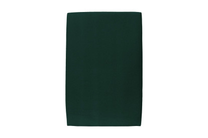 Lit 90x190 cm - Sommier tapissier H35 cm + tête de lit tapissée - Tissu Velours Vert
