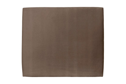 Tête de lit 140 cm Tapissée - Tissu Velours Taupe