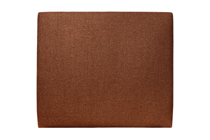 Tête de lit 160 cm Tapissée - Tissu Bouclette Terracotta