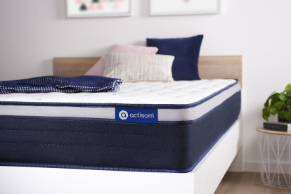 Matelas 80x190 cm Latex et mémoire de forme - Actilatex Max
