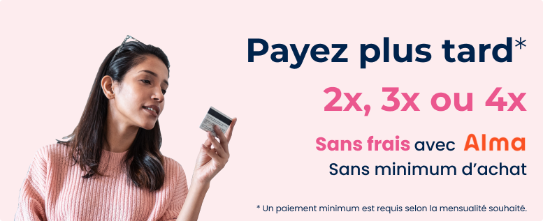 Paiement en 4x sans frais sur sommeil de plomb